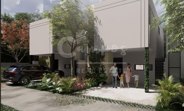 Casa de 4 recamaras en privada en Conkal en preventa diciembre 2027