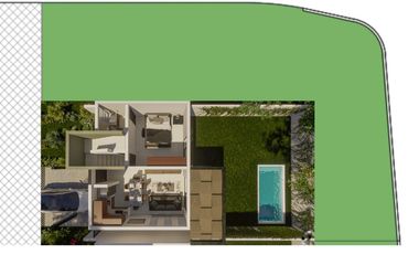 Casa de 4 recamaras en privada en Conkal en preventa diciembre 2027