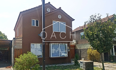 ARRIENDO EXCLUSIVO CÓMODA CASA CHICAUMA