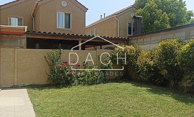 ARRIENDO EXCLUSIVO CÓMODA CASA CHICAUMA