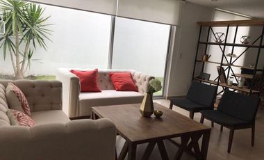 Departamento en planta baja amueblado y con jardin en Juriquilla