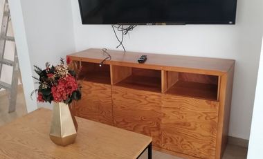 Departamento en planta baja amueblado y con jardin en Juriquilla