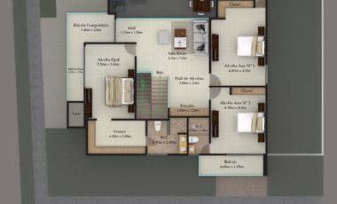 Casas de lujo en La Castellana con doble garaje y opción de energía solar