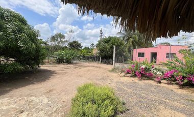 Venta de casa campestre El Faro 2, Montería: 4 habitaciones, 3 baños y lote de 4.800 m² salón grande y kioskos de lujo