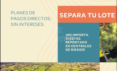 Lotes campestre en Monterrico Club House: Alta valorización y ubicación privilegiada