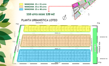 Lotes residenciales en San Miguel Montería: Desde 120 m² en zona de alta valorización y crecimiento garantizado