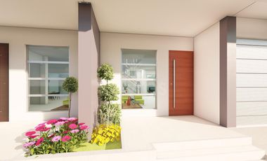 Casas de dos pisos en urbanización Vallejo 2 cerca a la villa olímpica: proyecto en construcción.