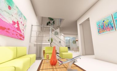 Casas de dos pisos en urbanización Vallejo 2 cerca a la villa olímpica: proyecto en construcción.