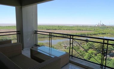 Alquiler 4 ambientes con dependencia. Amoblado. CHATEAU Puerto Madero. 2 cocheras.