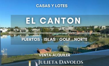 Casa al agua  en Alquiler El Canton Barrio Norte Escobar-Maschwitz