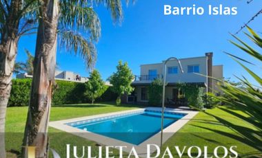 Casa al agua  en Alquiler El Canton Barrio Norte Escobar-Maschwitz