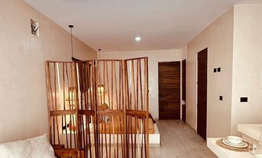 Departamento estudio en Tulum. Casa Makräm