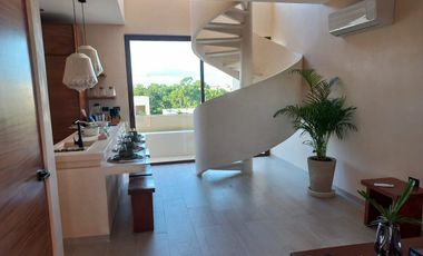 Departamento estudio en Tulum. Casa Makräm