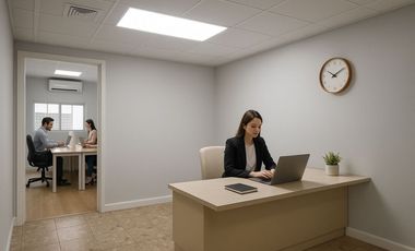 SE VENDE OFICINA 95M EN PH COMOSA OBARRIO CON DIVISION Y AIRE CENTRAL