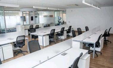 OFICINA EN COSTA DEL ESTE EN PLAZA DEL ESTE  AMOBLADA 340M2