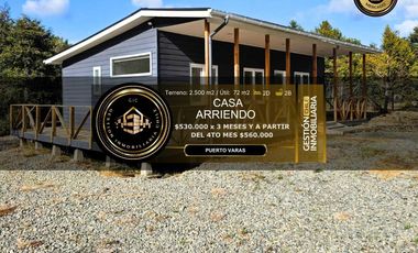 Casa en arriendo en PUERTO VARAS