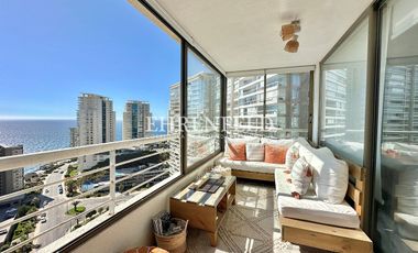 Costa de Montemar, Concón. Amplitud en vista y espacios.