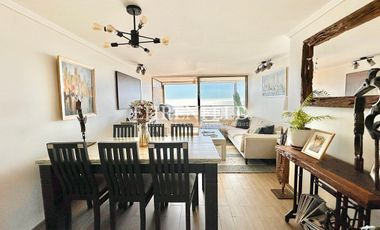 Costa de Montemar, Concón. Amplitud en vista y espacios.