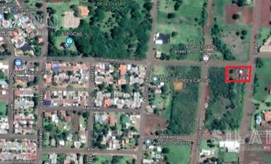 Hermoso terreno en esquina con casa a Terminar en Capiovy Misiones