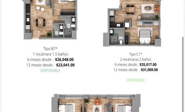 Departamentos en renta en interlomas Nomad