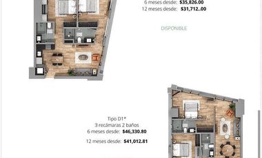 Departamentos en renta en interlomas Nomad