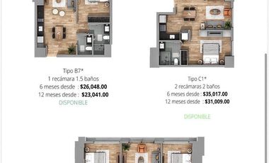 Departamentos en renta en interlomas Nomad