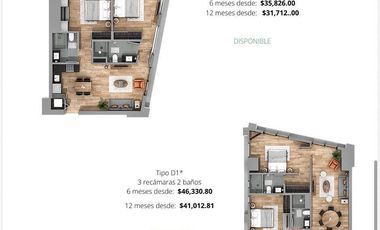 Departamentos en renta en interlomas Nomad