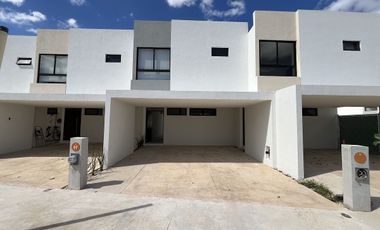 Nuevo Townhouse equipado en Cholul - Disponible 1 de marzo 2026