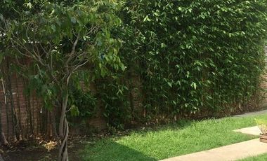 RENTO  BONITA CASA DE 1 PISO CON  HERMOSO JARDÍN  ATRÁS DE AV.  LOMAS VERDES