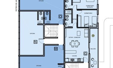 VENTA Oficina Funes Financiacion Modena Galindo y Vera