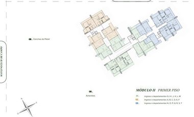 Departamento EN VENTA a ESTRENAR  AMBIENTES con 2 cocheras,  balcón con parrilla, en Bosque Pilar