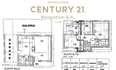 Venta - Casa al frente - 3 Dormitorios - con cochera y pileta – Funes City, Funes