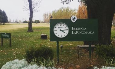 La Rinconada. VENTA lote 50 (1000 m2), vista al GOLF. PERMUTA directa por departamento(s).