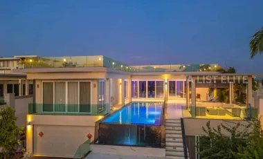 Ultra Luxury Villa with Private Pool and Entertainment Room in Exclusive Pattaya Estate