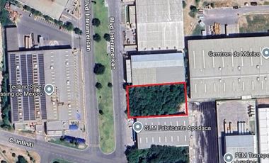 TERRENO INDUSTRIAL EN VENTA PARQUE IND. FINSA APODACA NUEVO LEON