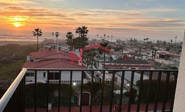 VENTA DE CONDOMINIO CON VISTA AL MAR EN ROSARITO, BC