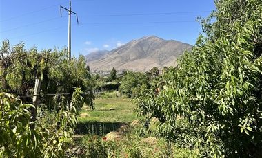 Parcela en Venta en HERMOSA PARCELA DE AGRADO CAMIO AL VALLE DE ELQUI, 20 MINUTOS DEL CENTRO DE LA SERENA