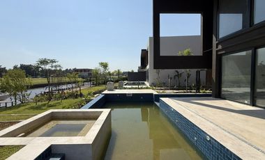 Casa en alquiler al rio, en barrio náutico El Yacht, Nordelta, Tigre