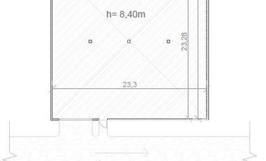 ALQUILER DEPOSITO 543 M2 PARQUE INDUSTRIAL PILAR