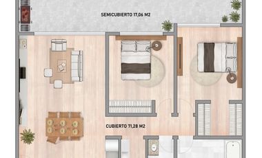 Departamento en Venta