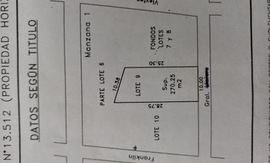 GALPON DEPOSITO 260 MTS - GUEMES 4200 - VILLA MARTELLI - VENDE