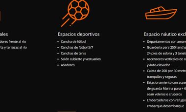 ESCRITURADO - BAJADA NAUTICA - RIO - PILETA - TENIS - FUTBOL