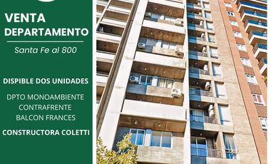 Departamento en  Santa fe al 800