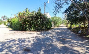Inversionistas: Amplio terreno en esquina y con servicios