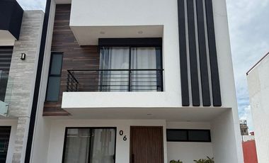 RENTA DE CASA AMUEBLADA EN LA ANTIGUA CEMENTERA – PUEBLA 4 RECÁMARAS | PERGOLA