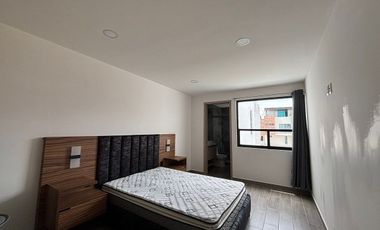 RENTA DE CASA AMUEBLADA EN LA ANTIGUA CEMENTERA – PUEBLA 4 RECÁMARAS | PERGOLA