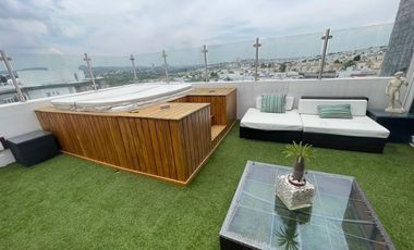 PENTHOUSE EN RENTA JURIQUILLA AMUEBLADO