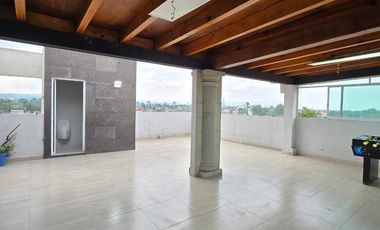Se renta departamento 172mts con terraza privada en Coyoacán