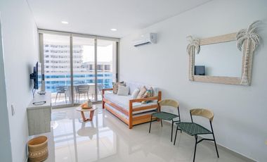 Apartamento en primera línea del mar en Samaria permiso de renta 005R