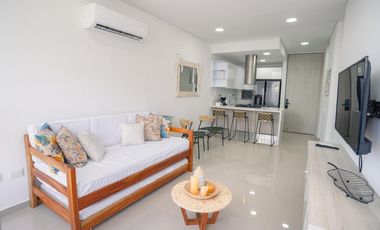 Apartamento en primera línea del mar en Samaria permiso de renta 005R